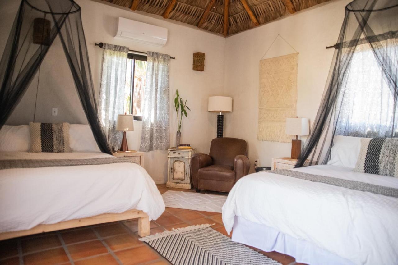 Pure Baja Private Suites-Upscale Property With Infinity Pool And Lush Gardens El Pescadero  エクステリア 写真