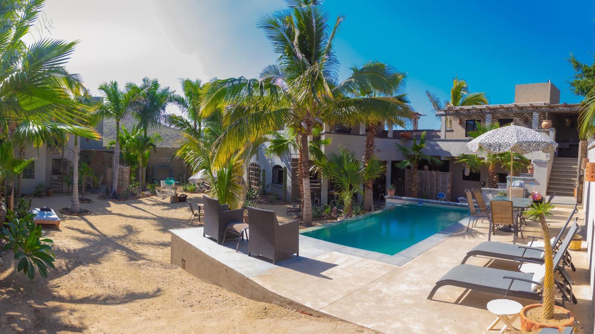 Pure Baja Private Suites-Upscale Property With Infinity Pool And Lush Gardens El Pescadero  エクステリア 写真